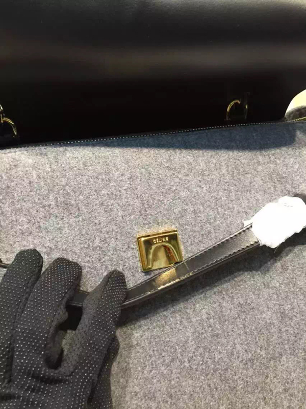 2016秋冬新作 CELINE セリーヌ コピー MINI BELT BAG★ダークトープ★