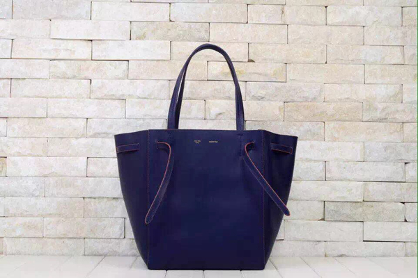 2016秋冬新着★CELINE セリーヌ コピー★ベルト付スモールカバファントム★インディゴ 176703A38.07IN