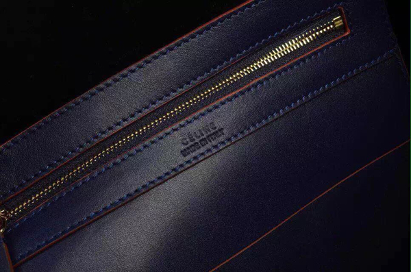 2016秋冬新着★CELINE セリーヌ コピー★ベルト付スモールカバファントム★インディゴ 176703A38.07IN