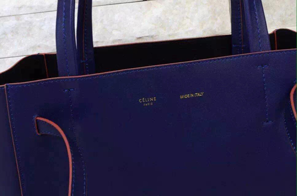 2016秋冬新着★CELINE セリーヌ コピー★ベルト付スモールカバファントム★インディゴ 176703A38.07IN