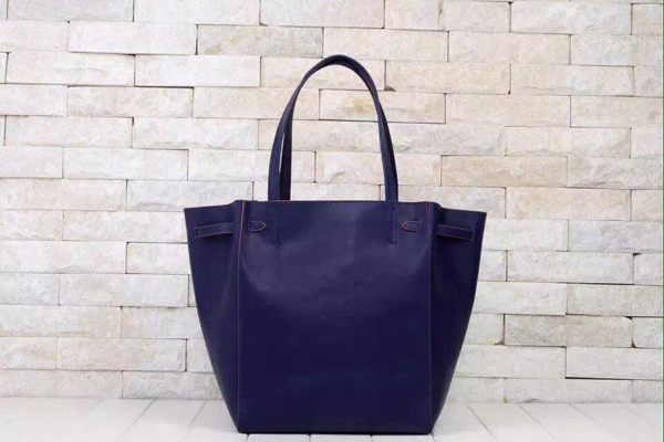 2016秋冬新着★CELINE セリーヌ コピー★ベルト付スモールカバファントム★インディゴ 176703A38.07IN