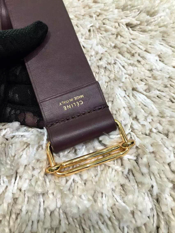 2016秋冬新着 CELINE セリーヌ コピー Bumbag Natural Calfskin クラッチバッグ Brown★