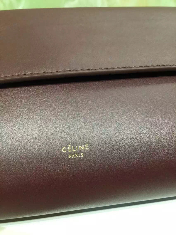 2016秋冬新着 CELINE セリーヌ コピー Bumbag Natural Calfskin クラッチバッグ Brown★