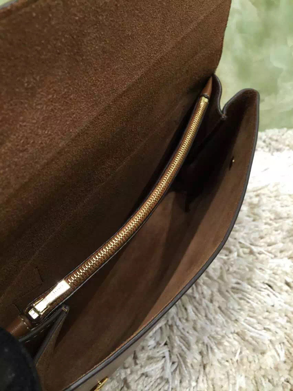 2016秋冬新着 CELINE セリーヌ コピー Bumbag Natural Calfskin クラッチバッグ Coffee★