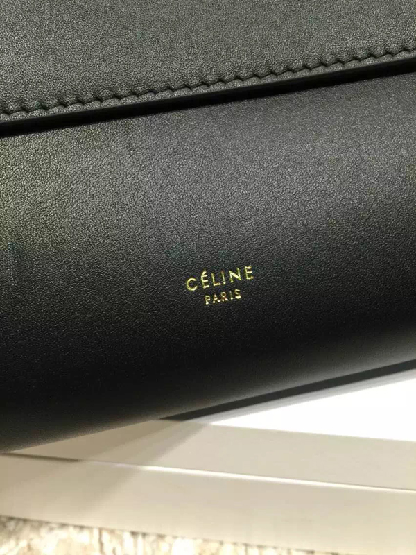 2016秋冬新着 CELINE セリーヌ コピー Bumbag Natural Calfskin クラッチバッグ Black★CELINE セリーヌ コピー