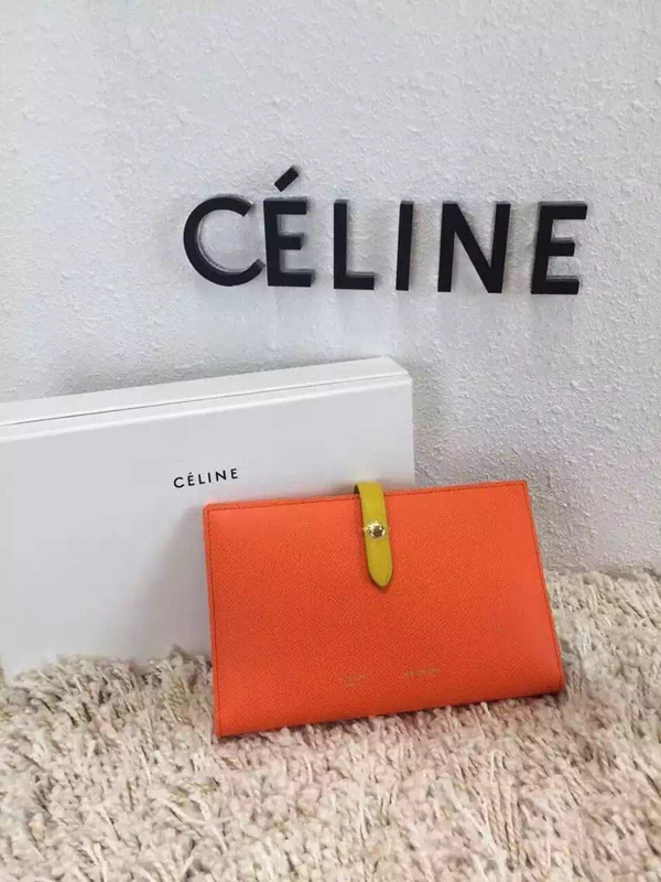 2016秋冬 CELINE セリーヌ コピーコレクション最新作入荷 洗練度MAX ベルト長財布