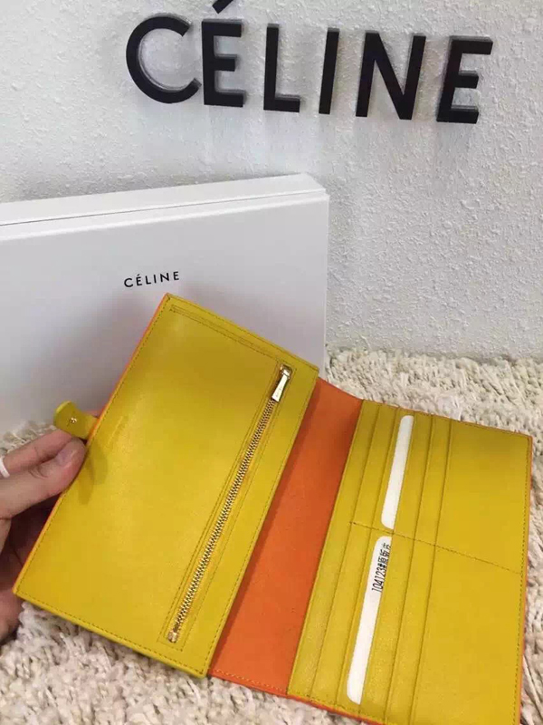 2016秋冬 CELINE セリーヌ コピーコレクション最新作入荷 洗練度MAX ベルト長財布