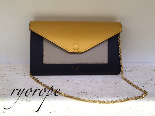 2016秋冬【CELINE セリーヌ コピー】チェーン POCKET WALLET