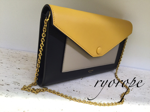 2016秋冬【CELINE セリーヌ コピー】チェーン POCKET WALLET