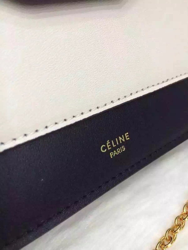 2016秋冬【CELINE セリーヌ コピー】チェーン POCKET WALLET 105213XAB.07AN