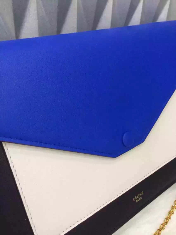 2016秋冬【CELINE セリーヌ コピー】チェーン POCKET WALLET 105213XAB.07AN
