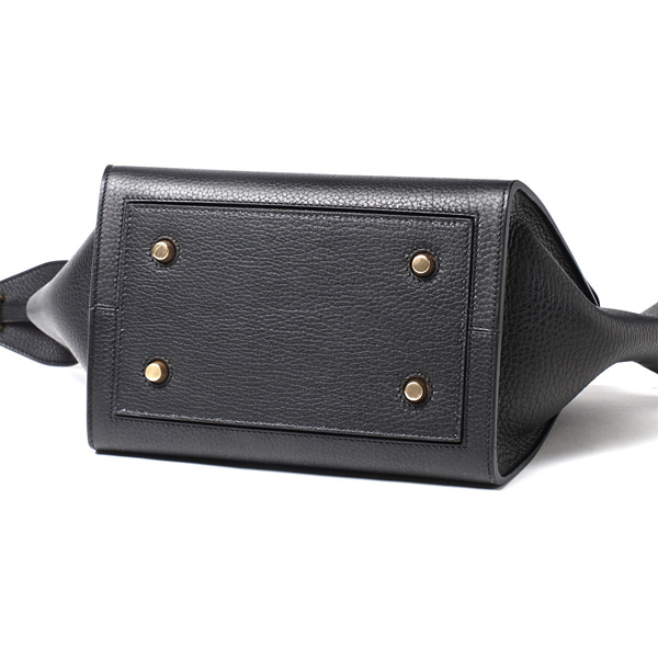 2016新作 セレブ愛用☆人気商品★CELINE セリーヌ コピー☆TIE MINI★ハンドバッグ BLACK 175883TKB38NO