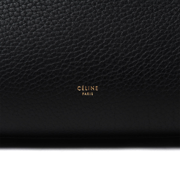 2016新作 セレブ愛用☆人気商品★CELINE セリーヌ コピー☆TIE MINI★ハンドバッグ BLACK 175883TKB38NO