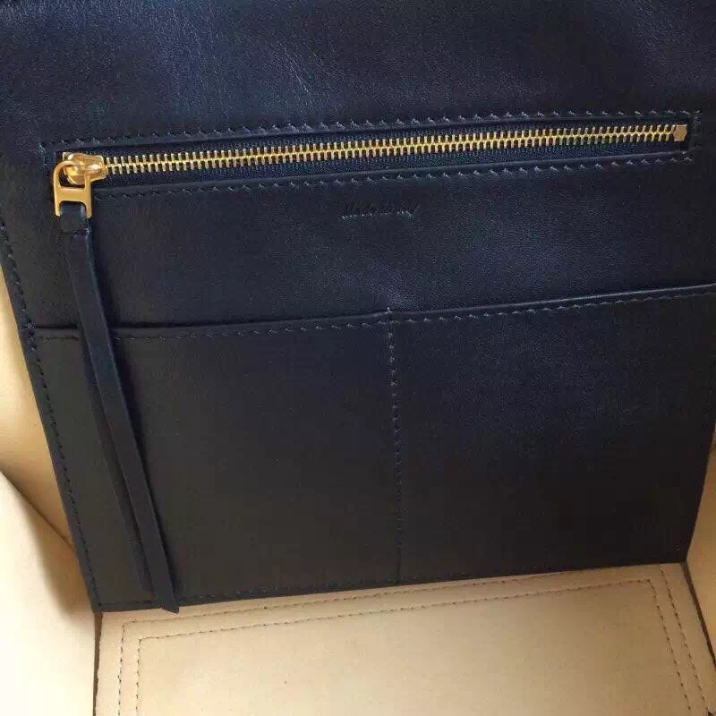 2016新作 セレブ愛用☆人気商品★CELINE セリーヌ コピー☆TIE MINI★ハンドバッグ BLACK 175883TKB38NO