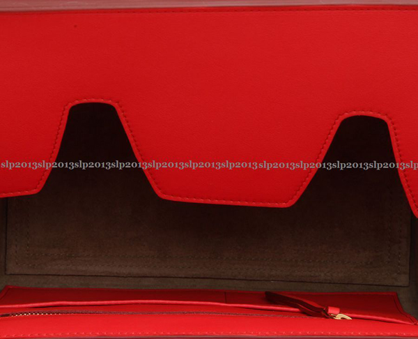 最新作15SS CELINE セリーヌ コピー セレブ愛用!可愛Mini Tie Bag Alizarine☆ 175883SKA.27AZ