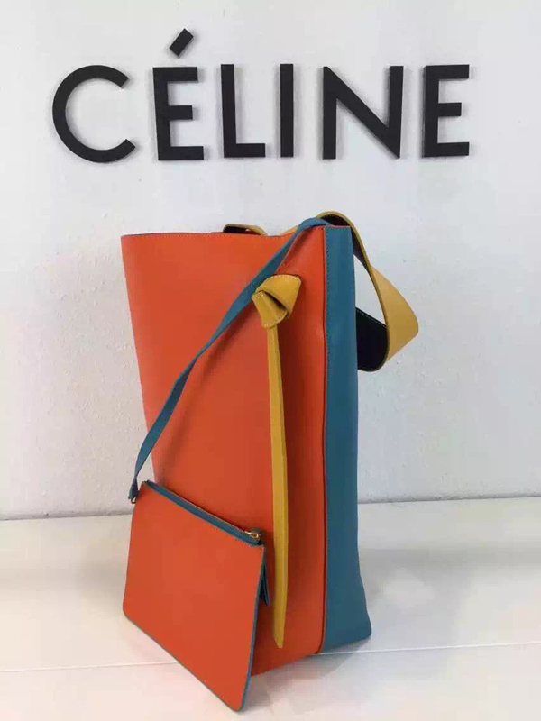 秋冬☆CELINE セリーヌ コピー☆新作ツイステッド カバ スモール☆マルチカラー