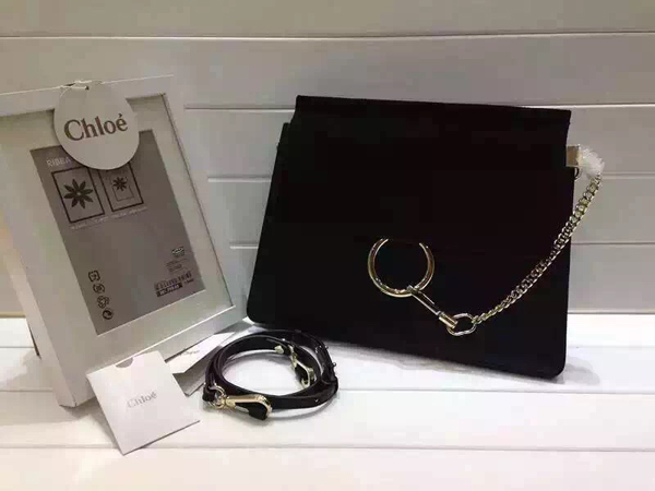 2016新作 Chloe(クロエスーパーコピー)★フェイスエードフラップショルダーバッグ NMF16_V2ED6