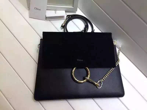 2016新作 Chloe(クロエスーパーコピー)★フェイスエードフラップショルダーバッグ NMF16_V2ED6