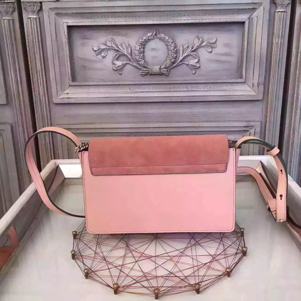 CHLOE 2016SS★ クロエスーパーコピー Faye small leather and suede cross-body bag