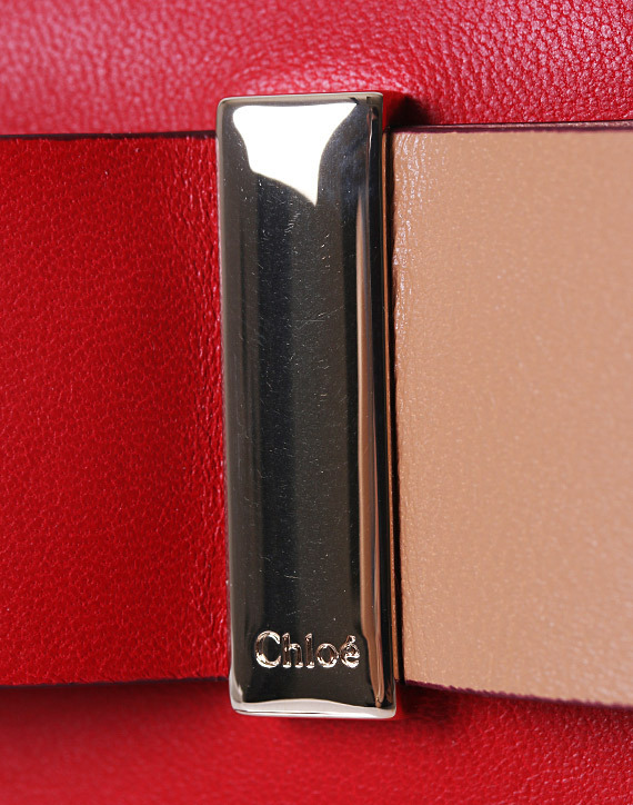 2016新作 クロエスーパーコピー Chloe Leather Bowラウンドジップ長財布☆