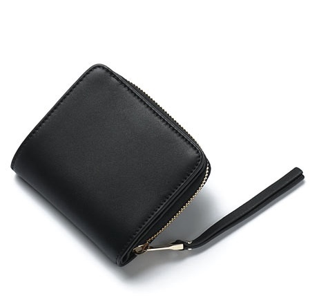 15-16年秋冬 Chloe クロエスーパーコピー LEATHER BOW 折り財布☆BLACK