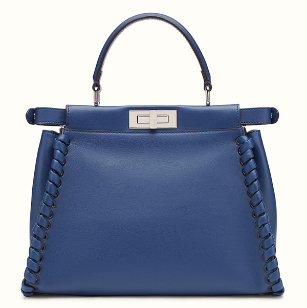2016新作 フェンディバッグスーパーコピー FE820 FENDI LOOK16 WOVEN EDGE REGULAR PEEKABOO
