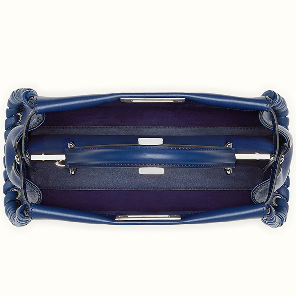 2016新作 フェンディバッグスーパーコピー FE820 FENDI LOOK16 WOVEN EDGE REGULAR PEEKABOO