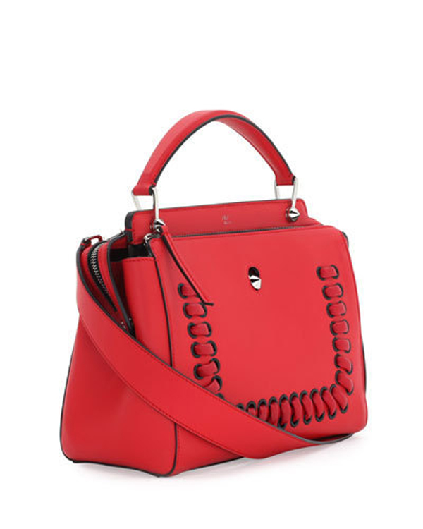 2016新作 フェンディバッグスーパーコピー ★FENDI☆DOTCOM ドットコム レッド 2way