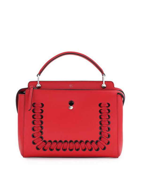 2016新作 フェンディバッグスーパーコピー ★FENDI☆DOTCOM ドットコム レッド 2way