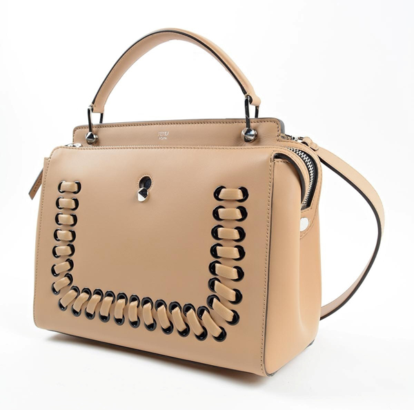 2016新作 フェンディバッグスーパーコピー【FENDI】今話題の'Fashion Show Dotcom' Tote Bag Camel