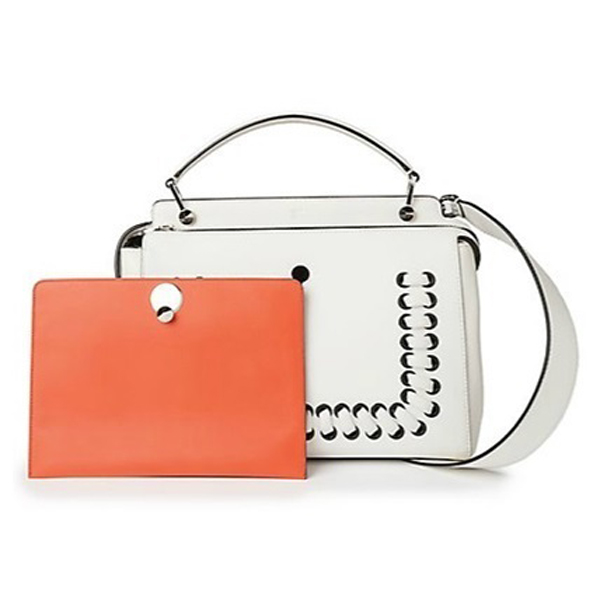 2016新作 フェンディバッグスーパーコピー ☆FENDI☆【16SS】イントレチャート DOTCOM クラッチ付き 3WAY