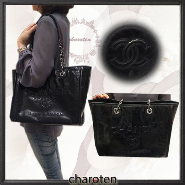 2016新作 Chanel シャネルバッグ スーパーコピー 大人気のDEAUVILLE（ドーヴィール）から総レザー仕立てが登場