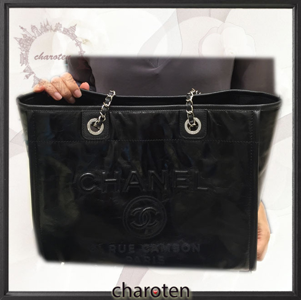 2016新作 Chanel シャネルバッグ スーパーコピー 大人気のDEAUVILLE（ドーヴィール）から総レザー仕立てが登場
