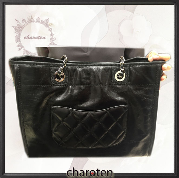 2016新作 Chanel シャネルバッグ スーパーコピー 大人気のDEAUVILLE（ドーヴィール）から総レザー仕立てが登場
