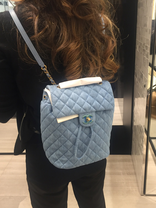2016春夏シャネルコピー CHANEL 最新リュックバックパック旬デニム A91121 Y60436 2B313
