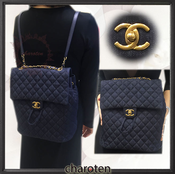 2016春夏シャネルコピー Chanel 早い者勝ち デニムバックパック A91121 Y60436 2B313