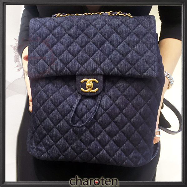 2016春夏シャネルコピー Chanel 早い者勝ち デニムバックパック A91121 Y60436 2B313