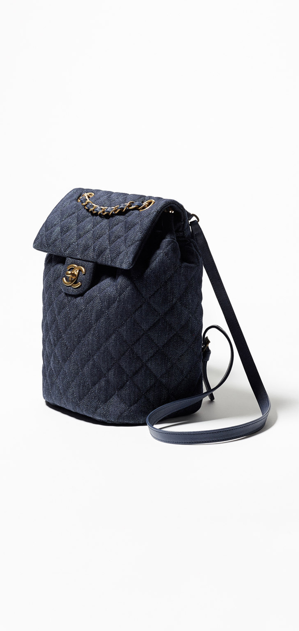 2016春夏シャネルコピー Chanel 早い者勝ち デニムバックパック A91121 Y60436 2B313