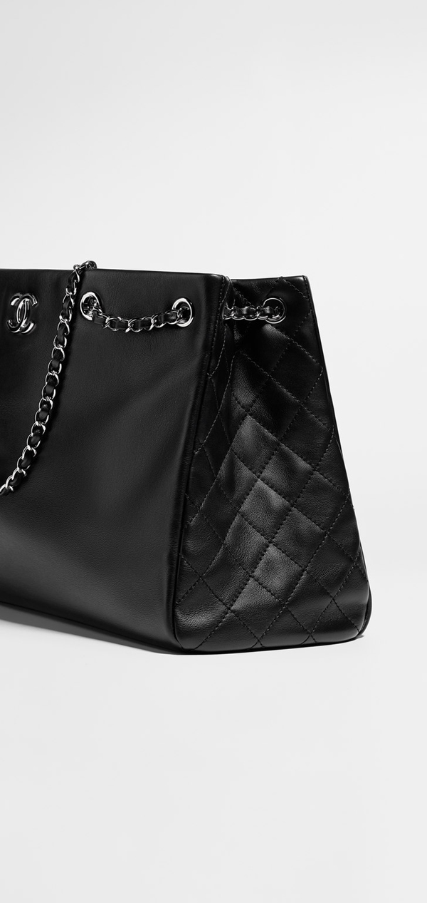 16SS CHANEL シャネルコピー ラージ ショッピングバッグ ブラック A91097Y099589430