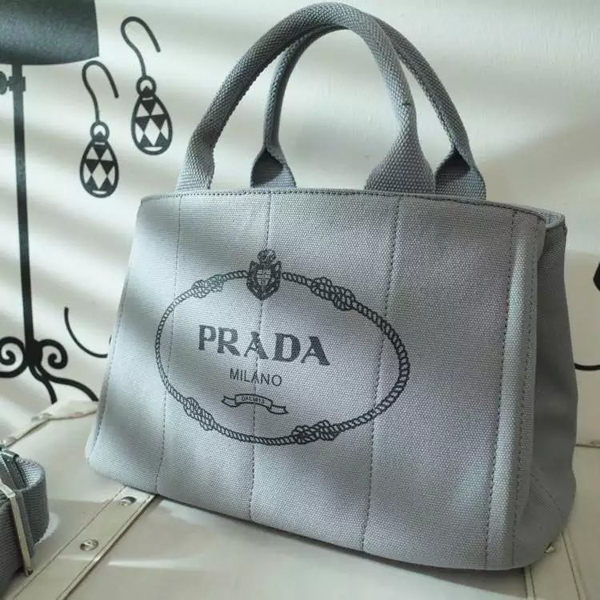 2016新色 プラダコピー PRADA カナパ DENIM ビアンコ Mサイズ 新作 BN2642