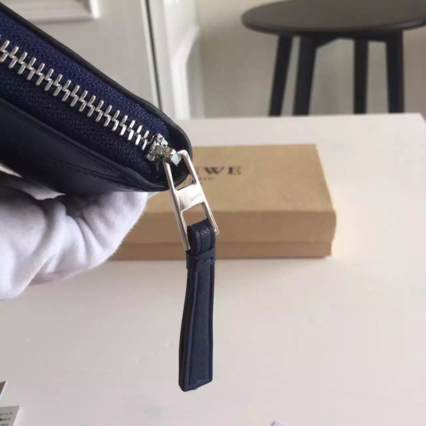 2016SS LOEWE ロエベスーパーコピー 長財布 122 N89 F13 5110 PUZZLE NAVY BLUE 122N89.F13