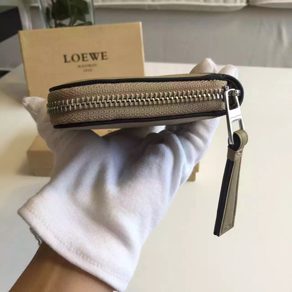 2016SS LOEWE ロエベスーパーコピー 長財布 122 N89 F13 2630 PUZZLE STONE-グレー