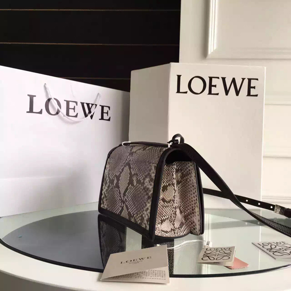 16SS LOEWE★ロエベスーパーコピー Barcelona Clutch Bag Python