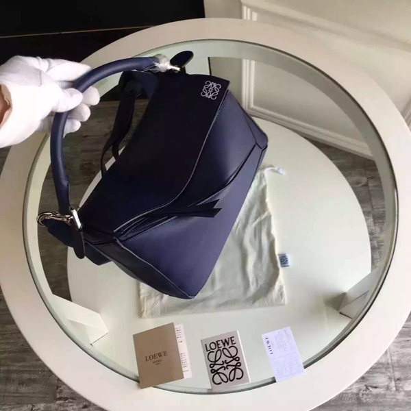 2016新作 LOEWE ☆ロエベスーパーコピー☆パズルバッグ エレトリックブルー 322.30.K74