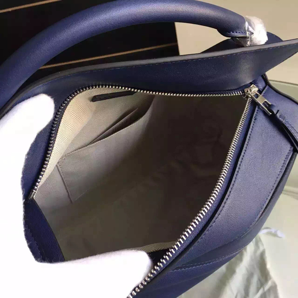 2016新作 LOEWE ☆ロエベスーパーコピー☆パズルバッグ エレトリックブルー 322.30.K74