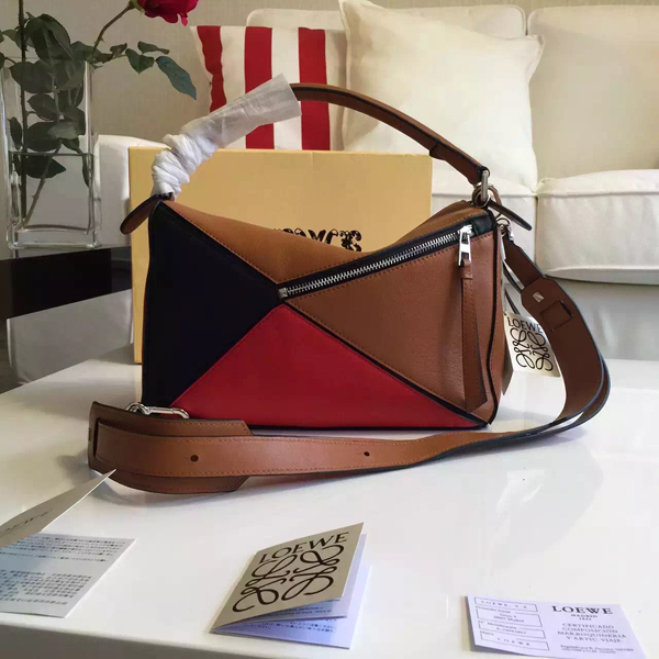 2016New LOEWE PUZZLE BAG ロエベスーパーコピー パズルバッグ 387.95.K79 2522