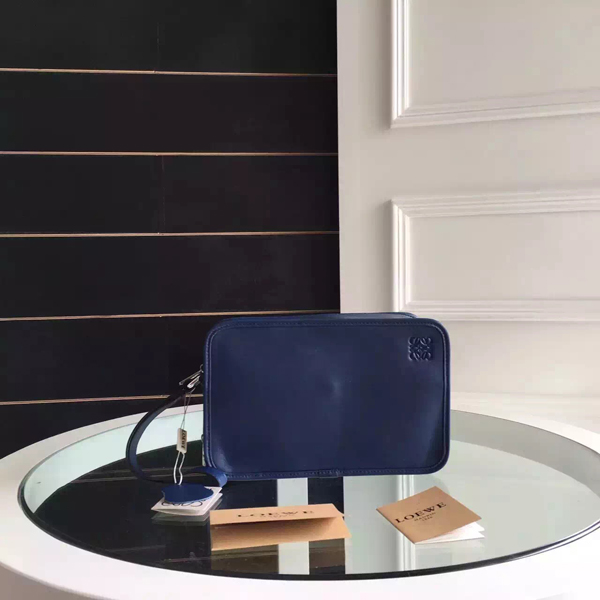 2016New LOEWE★ロエベスーパーコピー City Bag Classic calf Blue