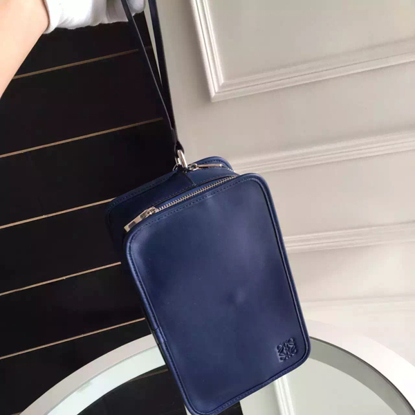 2016New LOEWE★ロエベスーパーコピー City Bag Classic calf Blue