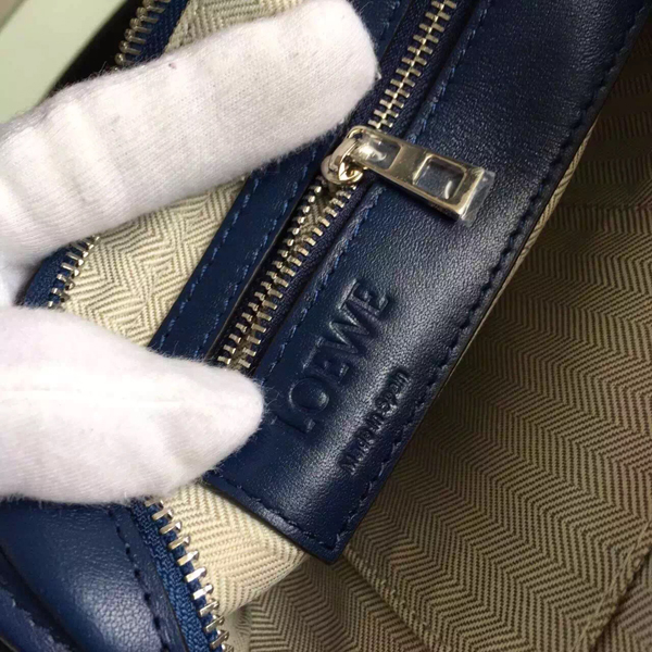 2016New LOEWE★ロエベスーパーコピー City Bag Classic calf Blue