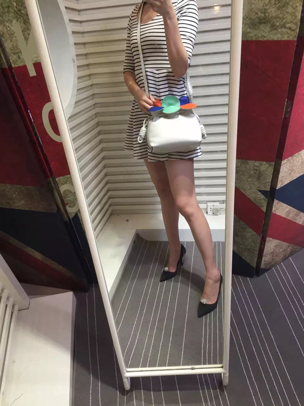 2016春夏新作 LOEWE ☆Flamenco ロエベスーパーコピー 夏色 マルチカラー2WAY巾着/2色